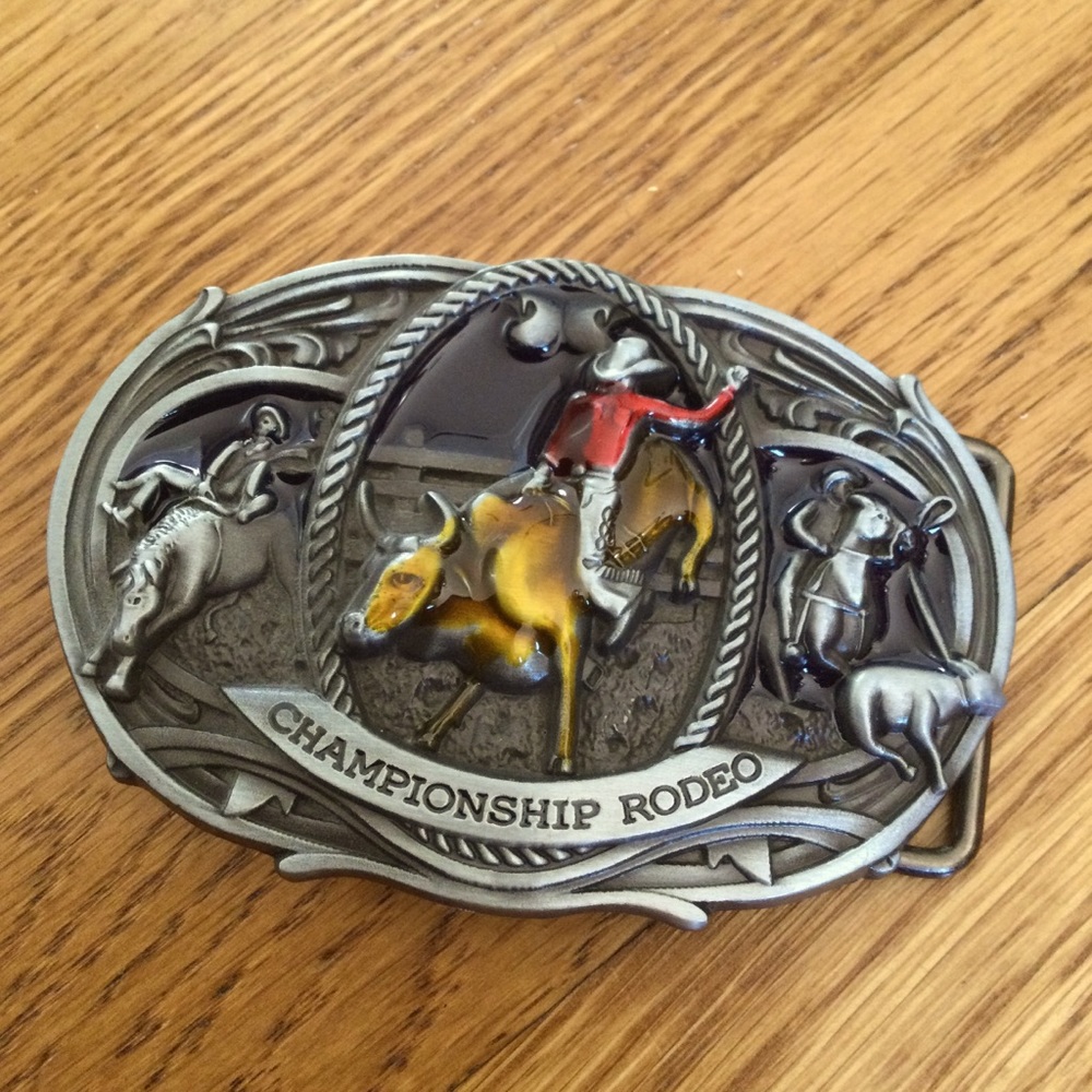 Decorative Rodeo Belt Buckle. Size OS